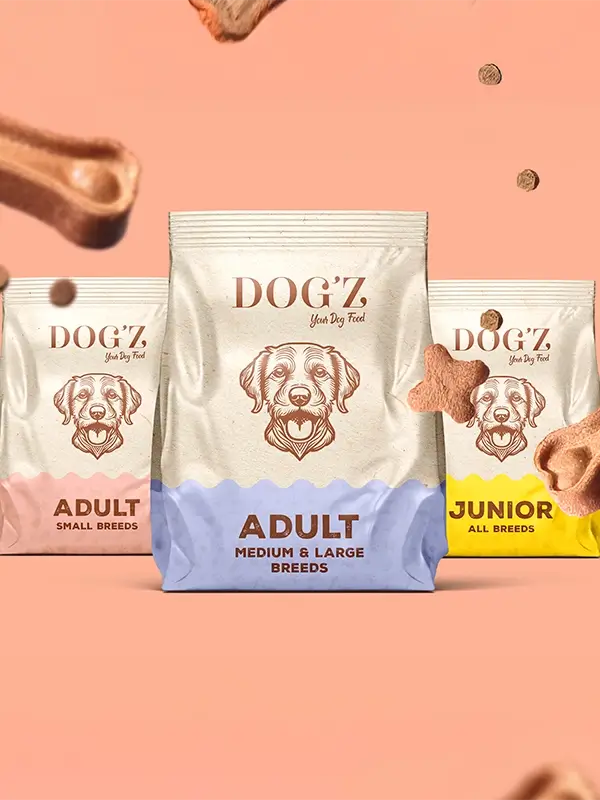 Dog'z packaging